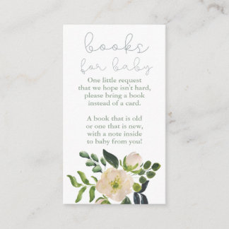 A Sweet Baby Girl Shower Soft Green Enclosure Card