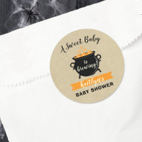 A Sweet Baby Is Brewing Halloween Baby Shower