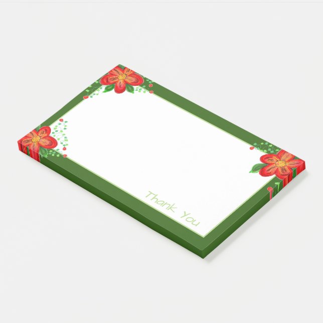 A Sweet Custom Thank You Office Post It Note (Angled)