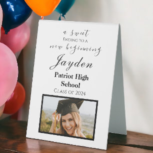 A Sweet End to a New Beginning Graduation Photo
