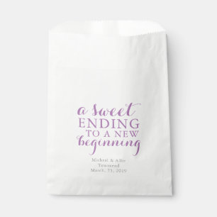 A Sweet Ending Favour Bag