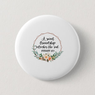 A Sweet Friendship Refreshes The Soul Friend Bff I 6 Cm Round Badge