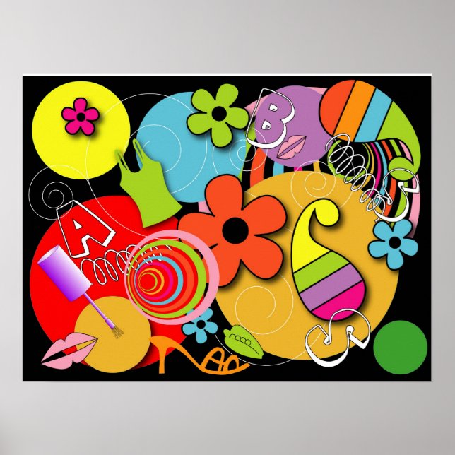 A Sweet Girlish Pattern Poster (Front)