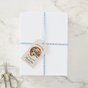 A Sweet Little Cookie Boy Baby Shower Favour Gift Tags