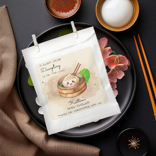 A Sweet Little Dumpling Kwai Theme Baby Shower Favour Bags