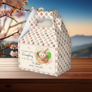 A Sweet Little Dumpling Kwai Theme Baby Shower  Favour Box