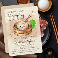 A Sweet Little Dumpling Kwai Theme Baby Shower