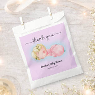 A sweet little girl Baby Shower Favour Bags