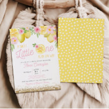 A Sweet Little One Lemon Baby Shower