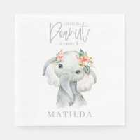 a sweet little peanut elephant birthday party