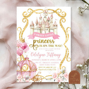 A Sweet Little Princess baby shower Invitation