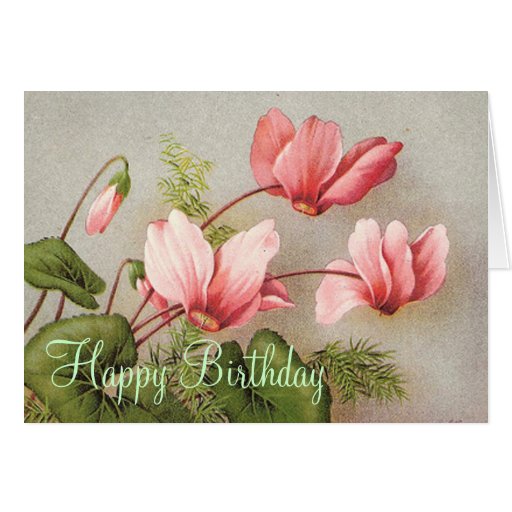 A Sweet Pea Happy Birthday Card | Zazzle