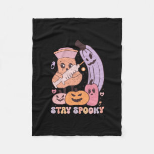 A Sweet Smile Under the Bold Costume The Halloween Fleece Blanket