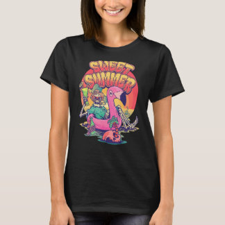 A Sweet Summer Feeling   Vacation Beach Outfit T-Shirt