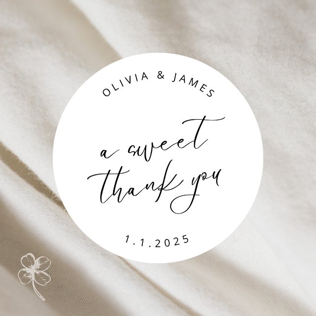 A Sweet Thank You Stickers (Creator Uploaded)