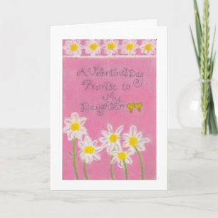 A sweet valentine" Promise" to my daughters Holiday Card