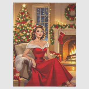 A Sweet Vintage Christmas  Tissue Paper