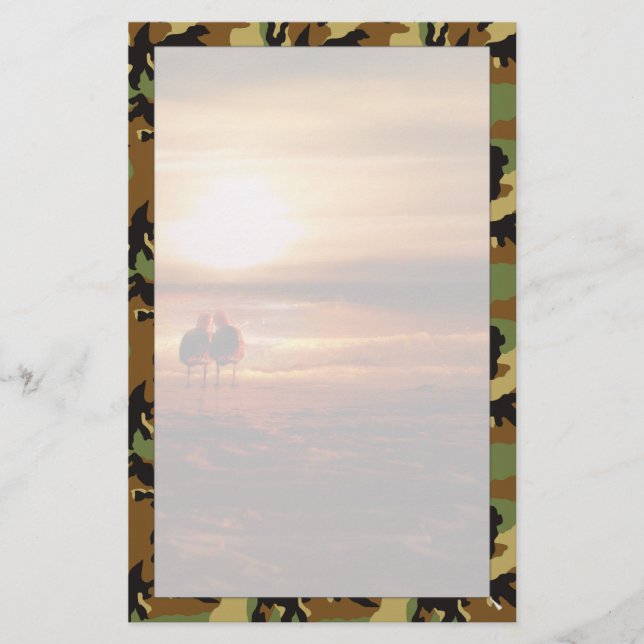 A Sweethearts Love Letter Stationery (Front)