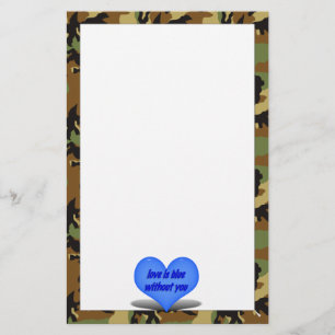 A Sweethearts Love Letter Stationery