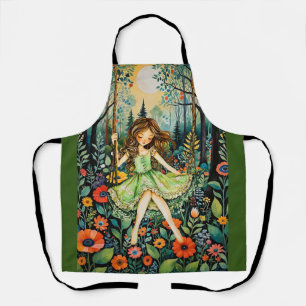A Swing In Nature Chases The Blues Away Apron