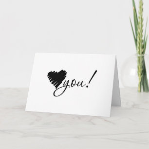 A SYMBOL OF "MY LOVE" FOR YOU LOVE CARD