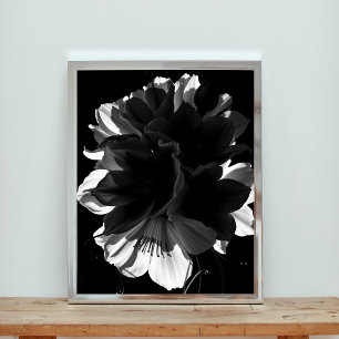 A Symphony in Monochrome Shadows and Light Poster