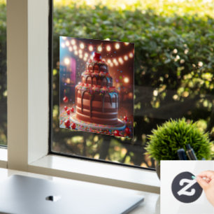 A Symphony of Sweetness Window Cling