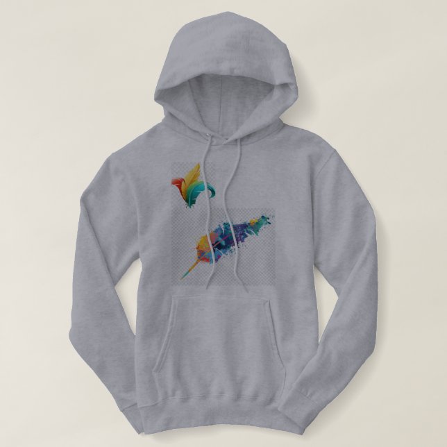 A T-shirt is a casual, short-sleeved shirt made fr (Design Front)