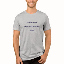 a t-shirt th can be a special gift for dad