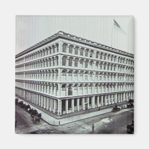A.T. Stewart's Department Store NYC Vintage Magnet