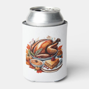 A Table Full of Gratitude Classic T-Shirt Can Cooler