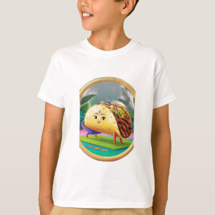 A taco doing yoga. T-Shirt