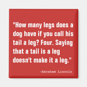 A Tail Is Not a Leg Magnet