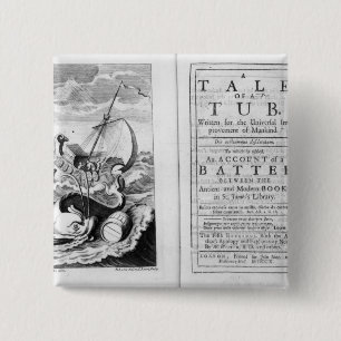 'A Tale of a Tub' 15 Cm Square Badge