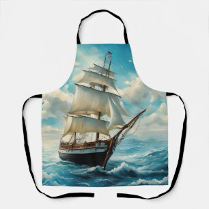 A Tall Ship and Fair Weather Apron