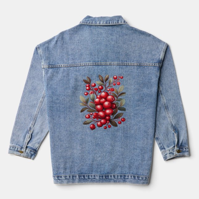 A Tart & Tasty Superfruit Classic T-Shirt Denim Jacket (Back)