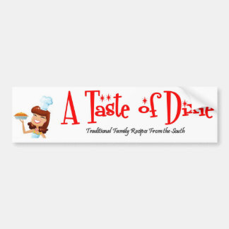A Taste of Dixie Bumper Sticker