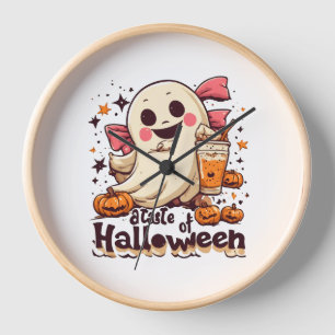 A Taste of Halloween Clock