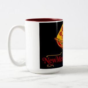A Taste of New Mexico & Louisiana Two-Tone Coffee Mug