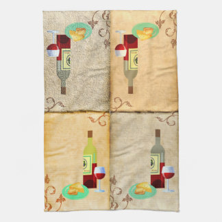 A Taste of the Grape Tea Towel