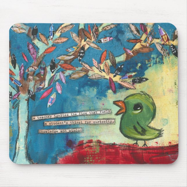 A Teacher Ignites... Mouse Mat (Front)