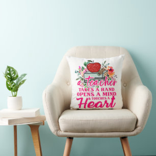 A Teacher Takes A Hand Gift For Teacher Cushion