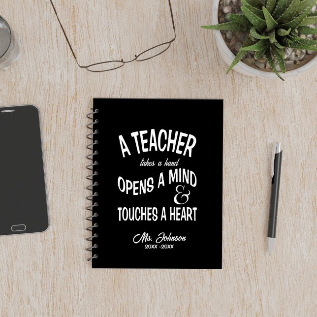 A teacher takes a hand personalised planner (Creator Uploaded)