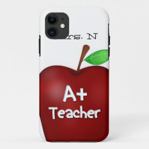 A+ Teacher's Apple Phone Case