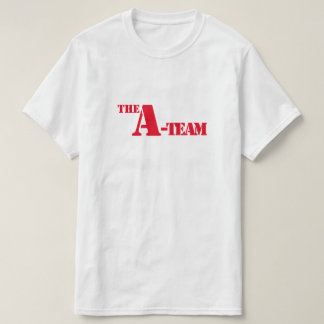 A-Team logo with van shirt