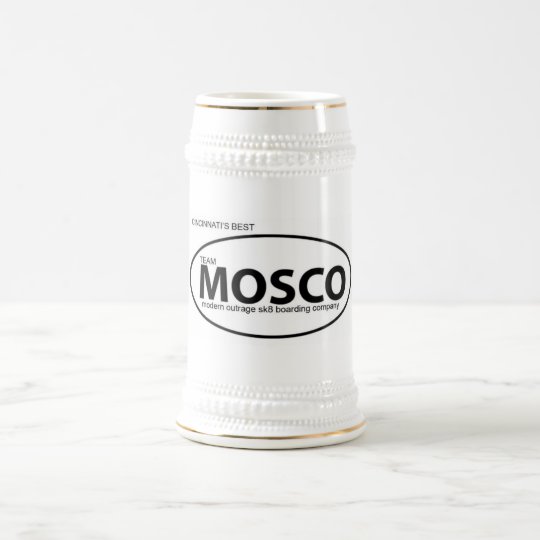 a- team mosco design stein mugs