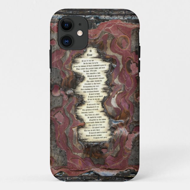 A Tear Case-Mate iPhone Case (Back)