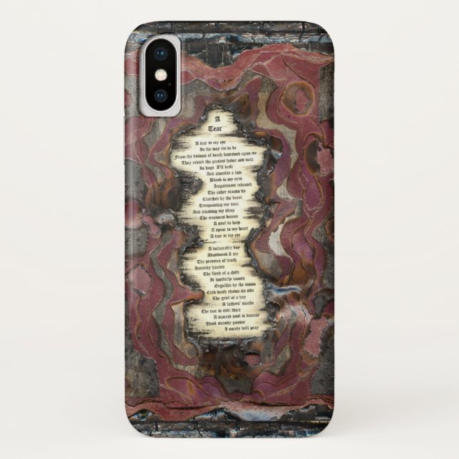 A Tear Case-Mate iPhone Case (Back)