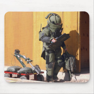 A technician mouse mat