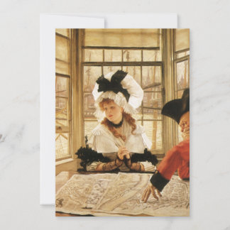 A Tedious Story by James Tissot, Vintage Fine Art